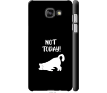 Купить - чехол для смартфона  Чехол 3d пластиковый глянцевый на телефон Samsung Galaxy A5 (2016) A510F Уставший кот "4535c-158-1529"