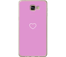 Купить - чехол для смартфона  Чехол силиконовый на телефон Samsung Galaxy A9 Pro Сердце 2 "4863u-724-1529"