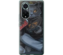 Купить - чехол для смартфона  Чехол силиконовый на телефон Huawei Nova 9 Pro gamer cat "4140u-2503-1529"