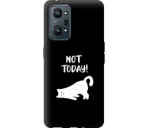 Купить - чехол для смартфона  Чехол tpu черный на телефон Realme GT Neo 2 Уставший кот "4535b-2489-1529"