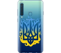 Купить - чехол для смартфона  Чехол силиконовый патриотический на телефон Samsung Galaxy A9 (2018) Герб v1 "5258u-1503-1529"