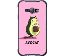 Купить - чехол для смартфона  Чехол 2d пластиковый на телефон Samsung Galaxy J1 Ace J110H Avocat "4270t-215-1529"