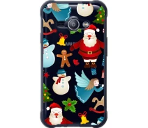 Купить - чехол для смартфона  Чехол 2d пластиковый на телефон Samsung Galaxy J1 Ace J110H Новогодний 1 "4614t-215-1529"