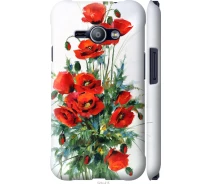Купить - чехол для смартфона  Чехол 3d пластиковый матовый на телефон Samsung Galaxy J1 Ace J110H Маки "523m-215-1529"