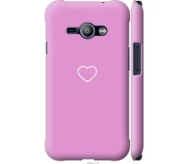 Купить - чехол для смартфона  Чехол 3d пластиковый матовый на телефон Samsung Galaxy J1 Ace J110H Сердце 2 "4863m-215-1529"