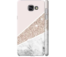 Купить - чехол для смартфона  Чехол 3d пластиковый глянцевый на телефон Samsung Galaxy A5 (2016) A510F Пастельный мрамор "4342c-158-1529"