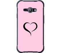 Купить - чехол для смартфона  Чехол 2d пластиковый на телефон Samsung Galaxy J1 Ace J110H Сердце 1 "4730t-215-1529"