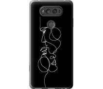 Купить - чехол для смартфона  Чехол 2d пластиковый на телефон LG V20 Пара "4457t-787-1529"