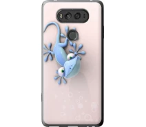 Купить - чехол для смартфона  Чехол 2d пластиковый на телефон LG V20 Геккончик "1094t-787-1529"
