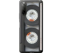Купить - чехол для смартфона  Чехол силиконовый на телефон Sony Xperia 10 II Кассета "876u-2528-1529"