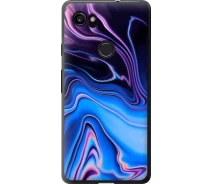 Купить - чехол для смартфона  Чехол силиконовый на телефон Google PixeL 2 XL Узор воды "4491u-1643-1529"