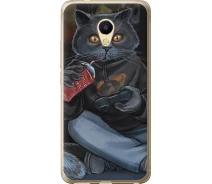Купить - чехол для смартфона  Чехол силиконовый на телефон Meizu M5s gamer cat "4140u-776-1529"
