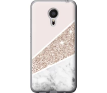 Купить - чехол для смартфона  Чехол 2d пластиковый на телефон Meizu MX5 Пастельный мрамор "4342t-105-1529"
