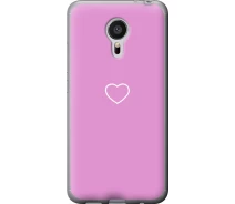 Купить - чехол для смартфона  Чехол 2d пластиковый на телефон Meizu MX5 Сердце 2 "4863t-105-1529"