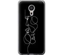 Купить - чехол для смартфона  Чехол 2d пластиковый на телефон Meizu MX5 Пара "4457t-105-1529"