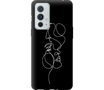 Купить - чехол для смартфона  Чехол tpu черный на телефон OnePlus 9RT Пара "4457b-2520-1529"