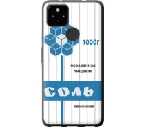 Купить - чехол для смартфона  Чехол силиконовый на телефон Google Pixel 5A Соль "4855u-2286-1529"