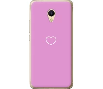 Купить - чехол для смартфона  Чехол силиконовый на телефон Meizu M5s Сердце 2 "4863u-776-1529"