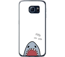 Купить - чехол для смартфона  Чехол силиконовый на телефон Samsung Galaxy S6 G920 Акула "4870u-80-1529"