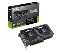 Купить - видеокарту  Видеокарта GF RTX 4070 12GB GDDR6X Dual EVO OC Asus (DUAL-RTX4070-O12G-EVO)