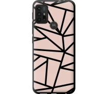 Купить - чехол для смартфона  Чехол tpu черный на телефон Motorola Moto G30 Абстракция 2 "4872b-2320-1529"