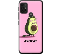 Купить - чехол для смартфона  Чехол tpu черный на телефон Motorola Moto G30 Avocat "4270b-2320-1529"