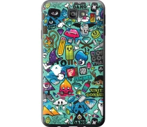 Купить - чехол для смартфона  Чехол силиконовый на телефон Samsung Galaxy J7 Prime Стикер бомбинг 1 "693u-610-1529"
