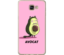 Купить - чехол для смартфона  Чехол силиконовый на телефон Samsung Galaxy A9 Pro Avocat "4270u-724-1529"