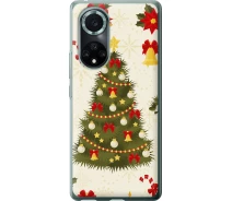 Купить - чехол для смартфона  Чехол силиконовый на телефон Huawei Nova 9 Pro Новогодняя елка "4198u-2503-1529"