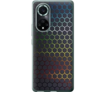 Купить - чехол для смартфона  Чехол силиконовый на телефон Huawei Nova 9 Pro Переливающиеся соты "498u-2503-1529"
