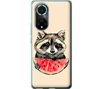 Купить - чехол для смартфона  Чехол силиконовый на телефон Huawei Nova 9 Pro Енотик с арбузом "4605u-2503-1529"