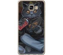 Купить - чехол для смартфона  Чехол силиконовый на телефон Samsung Galaxy A9 Pro gamer cat "4140u-724-1529"