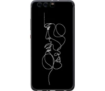 Купить - чехол для смартфона  Чехол 2d пластиковый на телефон Huawei P10 Plus Пара "4457t-963-1529"