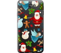 Купить - чехол для смартфона  Чехол силиконовый на телефон Samsung Galaxy J7 Prime Новогодний 1 "4614u-610-1529"