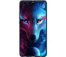 Купить - чехол для смартфона  Чехол силиконовый на телефон Huawei P10 Plus Арт-волк "3999u-963-1529"