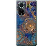 Купить - чехол для смартфона  Чехол силиконовый на телефон Huawei Nova 9 Pro Золотой узор "678u-2503-1529"