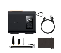 Купить - автокомпрессор  Аккумуляторный автокомпрессор Baseus EnergyPump Mega Series Dual Cylinder Wireless BS-CG007 250W 6000mAh