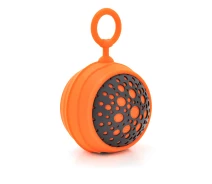 Купить - портативную колонку  Колонки WAVE-110 Bluetooth 4.2, до 10m, 2х3W, 600mAh, ≥92dB, USB-micro, DC 5V, Black/Orange, BOX, Q20 (6933048554669YT)