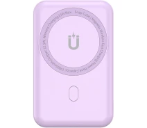 Купить - power bank  Внешний аккумулятор WiWU Snap Cube Magnetic Wireless Charger 10000mAh Purple (6936686409391) [104332]