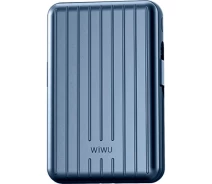 Купить - power bank  Внешний аккумулятор WiWU Trunk Series Magnetic PP02 Wireless Charger 5000mAh 22.5W Blue [104340]