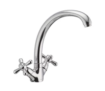 Купить - смеситель  Смеситель для кухни Haiba Dominox 273 HB0085 двухвентильный