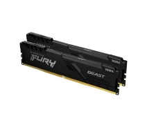 Купить - оперативную память  Оперативная память ОЗУ Kingston Fury Beast DDR4 32GB (2x16GB) 3200 MHz Black (KF432C16BB1K2/32)