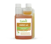 Купить - кормовые добавки для сельскохозяйственных животных  Комплексная витаминная добавка для животных Canvit Amino sol 1 л.