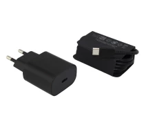 Купить - зарядное устройство для телефона и планшета  Зарядное устройство Adapter 9174 Type-C 25W с кабелем Black