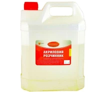 Купить - растворитель и очиститель лакокрасочных изделий  Растворитель акриловый 5л без прекурсоров ПОКРАСКО ( ) Покраско-акрил-1л-Покраско