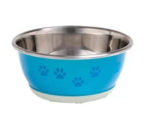 Купить - миску и контейнер для собак  Миска для кошек Flamingo Bowl Selecta Paw с узором, 0.5 л