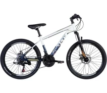 Купить - велосипед и аксессуар  Велосипед SPACE NEPTUNE ST 26" (035) AM DD трещотка 15" бело-синий