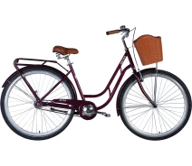 Купить - велосипед и аксессуар  Велосипед Dorozhnik RETRO ST 28" Velosteel 19" малиновый