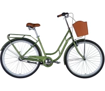 Купить - велосипед и аксессуар  Велосипед Dorozhnik RETRO ST 28" планет. 19" темно-зеленый