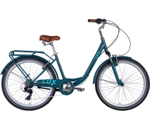 Купить - велосипед и аксессуар  Велосипед 26" Dorozhnik LUX 17" изумрудный OPS-D-26-254